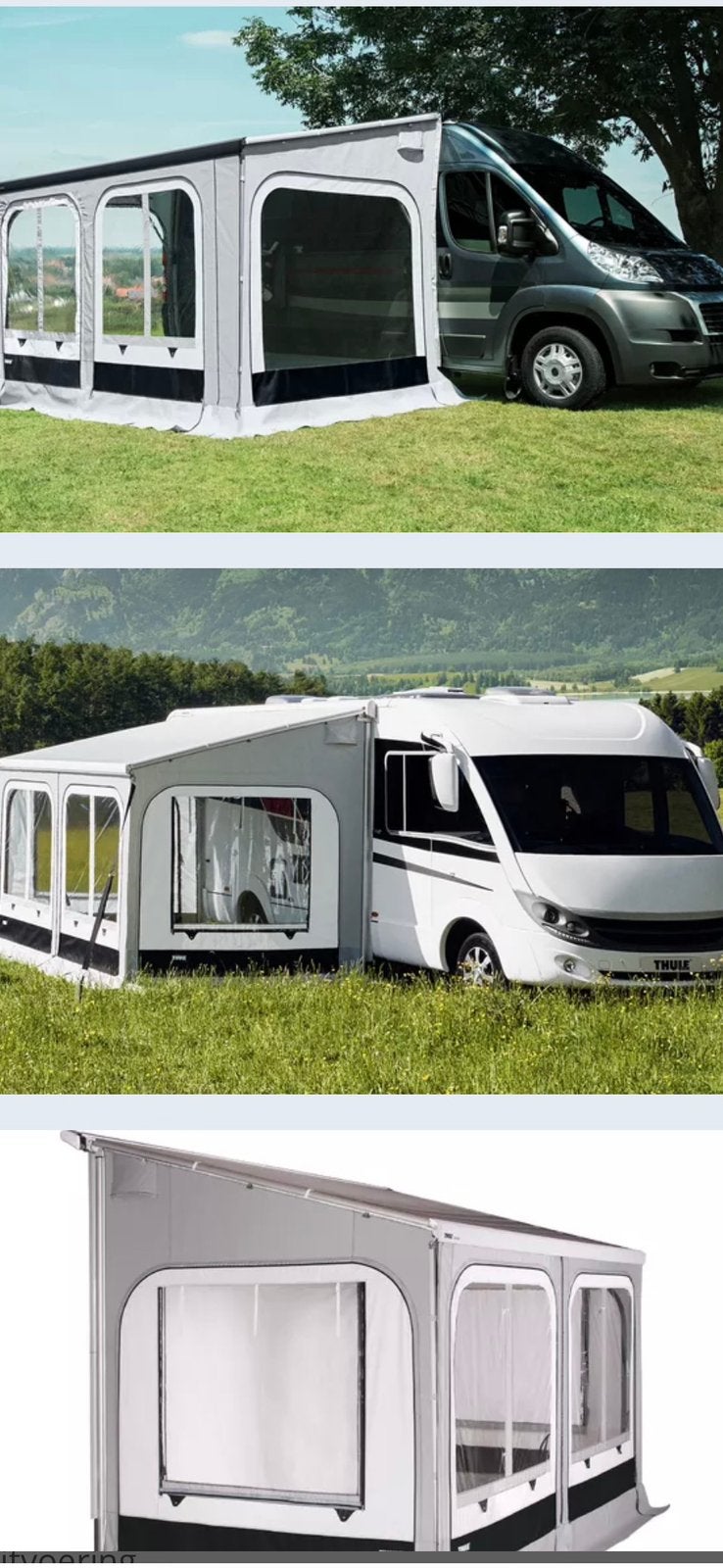 Thule Panorama Luifeltent 5 Meter - Nieuw !!, Caravans en Kamperen, Ophalen of Verzenden, Nieuw