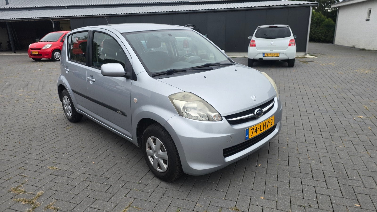 Subaru Justy 1.0 2010 Grijs, Auto's, Voorwielaandrijving, Justy, Origineel Nederlands, Bedrijf