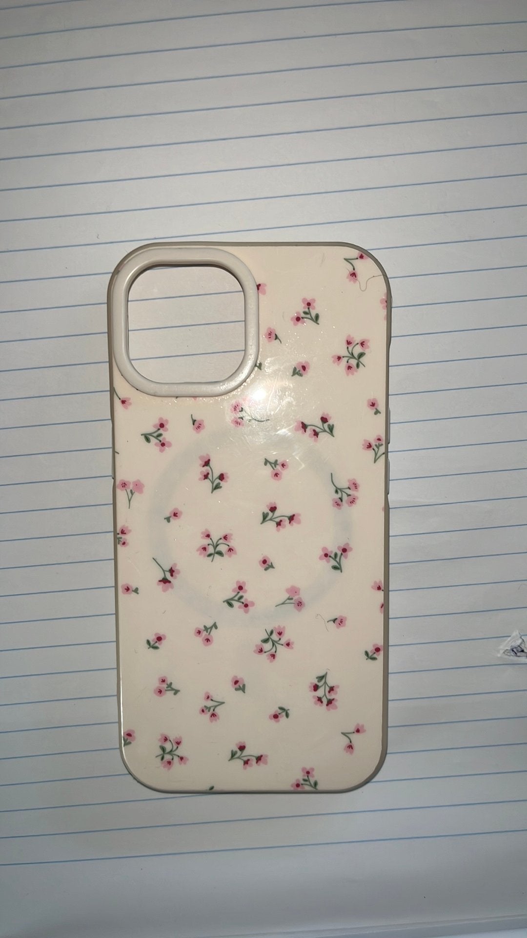 Telefoon hoesje met oplaad magneet erin, Ophalen, IPhone 15, Gebruikt, Hoesje of Tasje