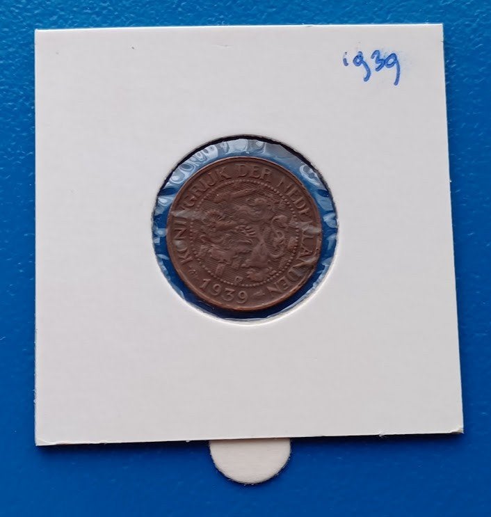 1 cent 1939 - Wilhelmina, Ophalen of Verzenden, Koningin Wilhelmina, 1 cent, Losse munt