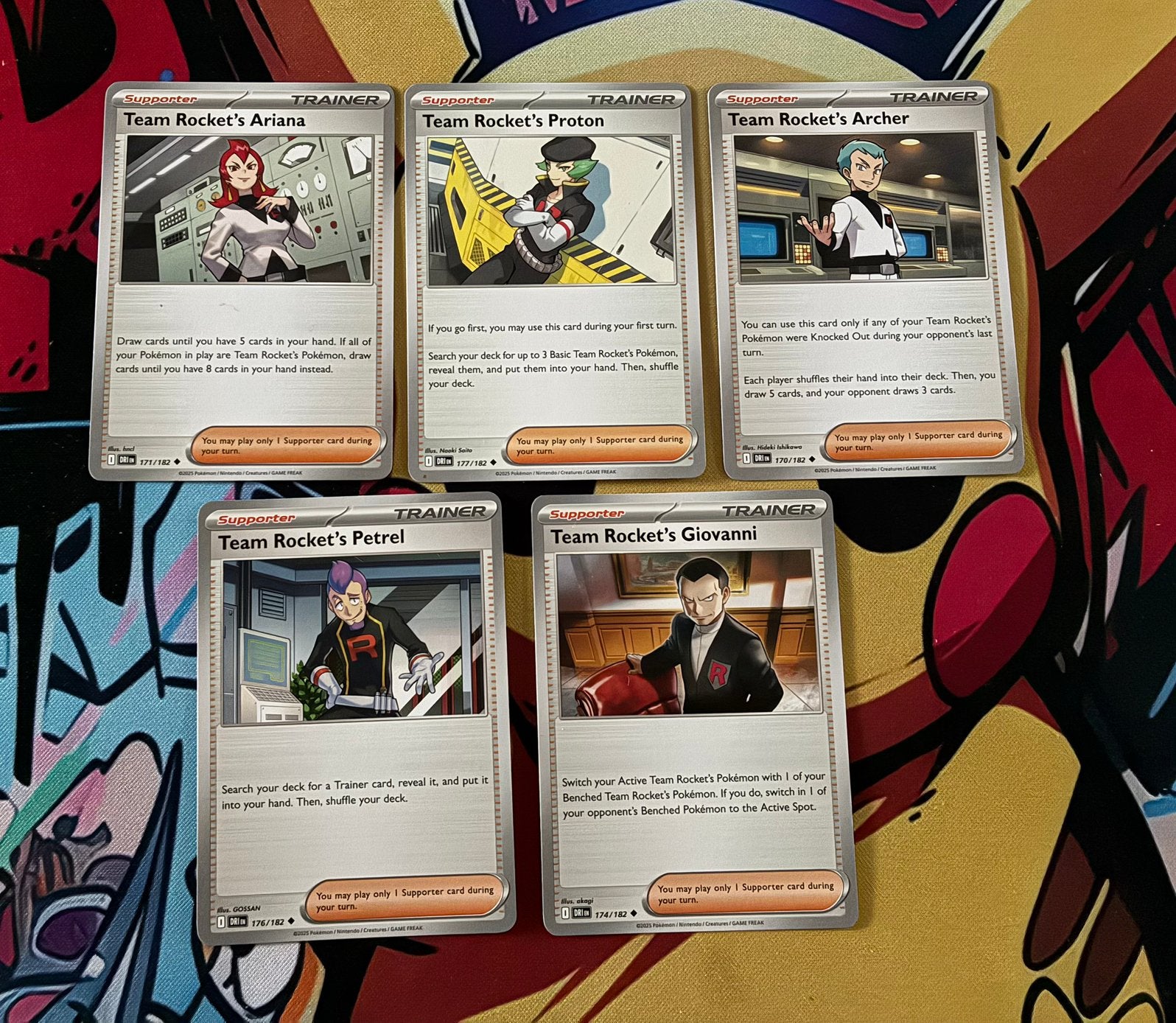 5x Team Rocket Trainer kaarten – Destined Rivals – NM, Hobby en Vrije tijd, Verzamelkaartspellen | Pokémon, Ophalen of Verzenden
