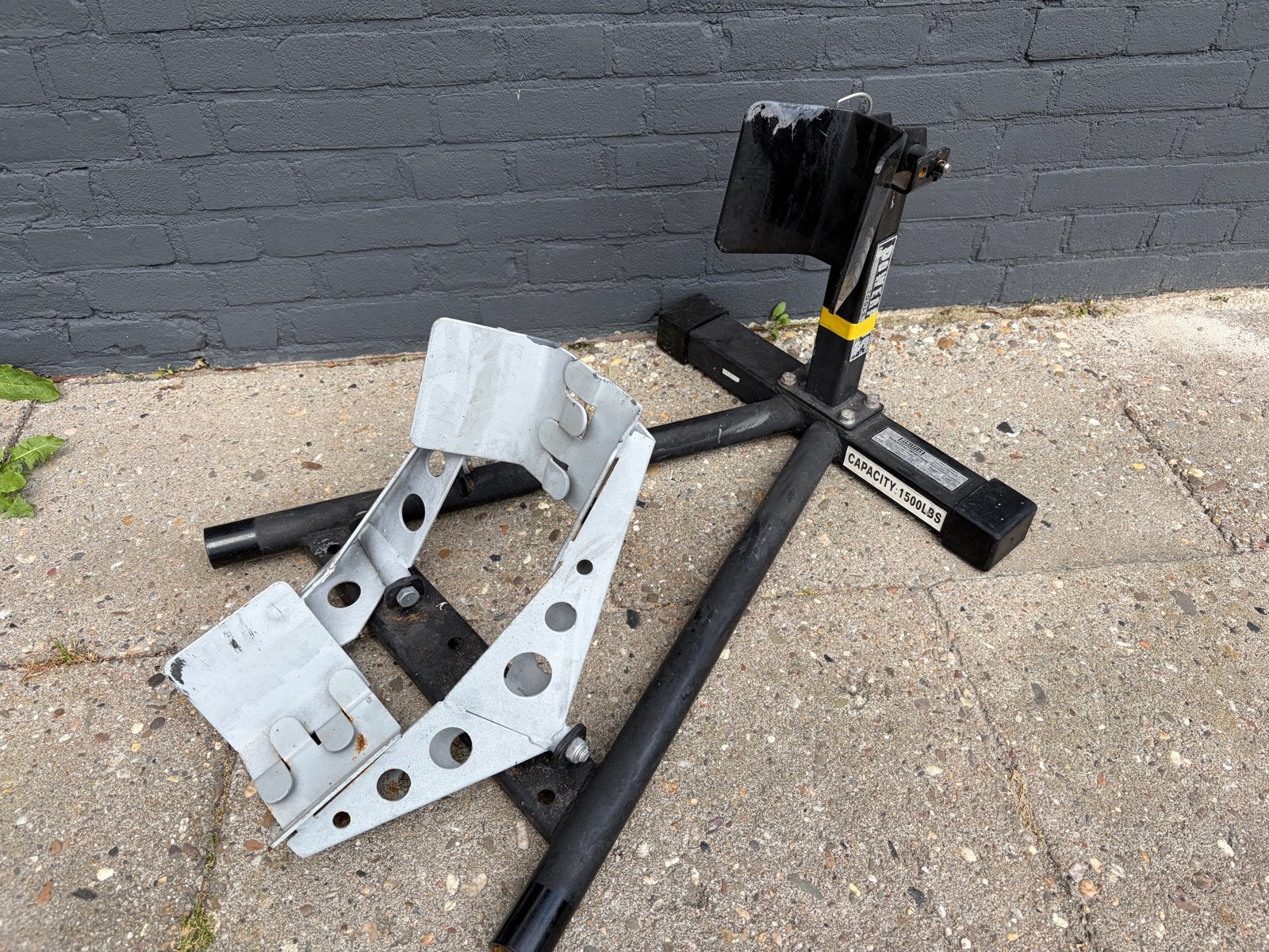 Stevige Powerplus Tools Motor Wielklem - Veilig Parkeren, Motoren, Ophalen, Gebruikt