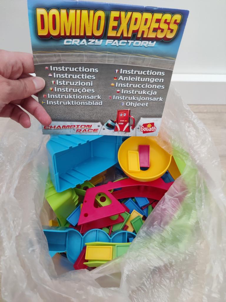 Domino Express Crazy Factory - Goliath, Ophalen, Gebruikt, Overige merken