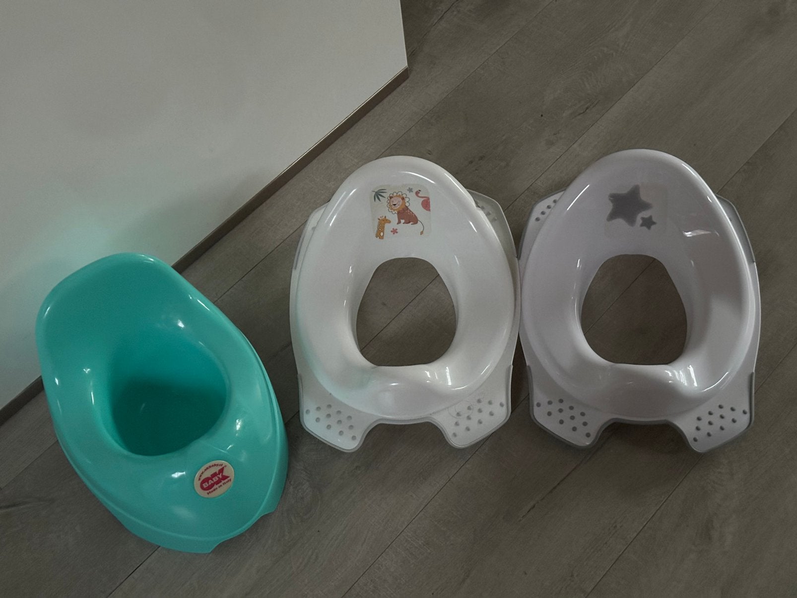 Plaspotje en toiletbrilverkleiners, Ophalen, Zo goed als nieuw