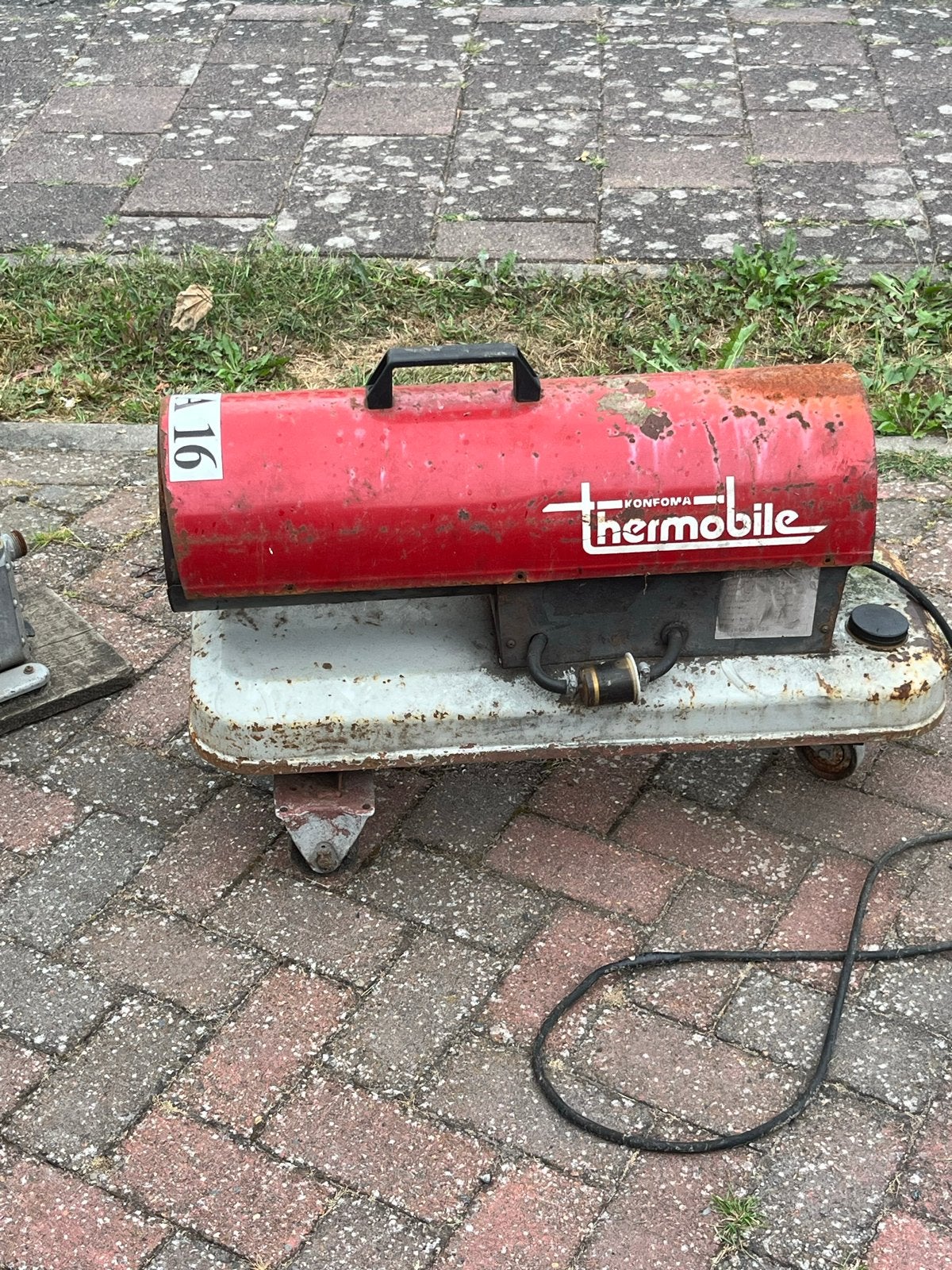 Gebruikte Thermobile heteluchtkanon TA 16, Ophalen, 30 tot 80 cm, Gebruikt, Kachel