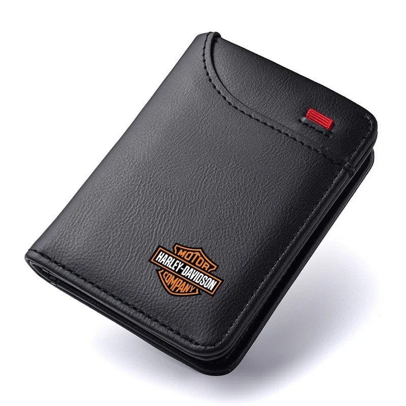 Luxe leren portemonnee met Harley Davidson logo, Sieraden, Tassen en Uiterlijk, Ophalen of Verzenden, Nieuw, Leer