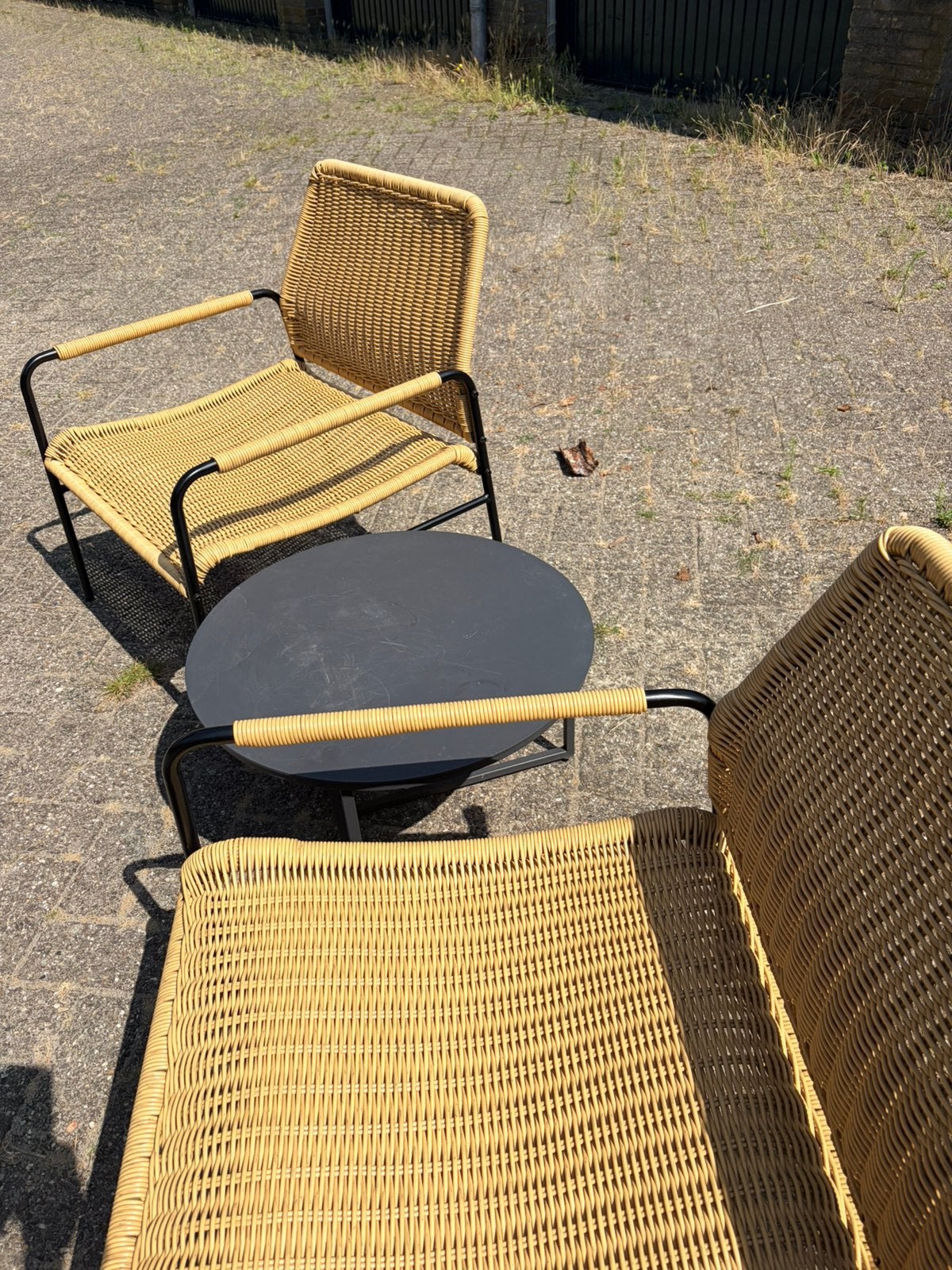 Tuinset, Ophalen, Zo goed als nieuw, 2 zitplaatsen