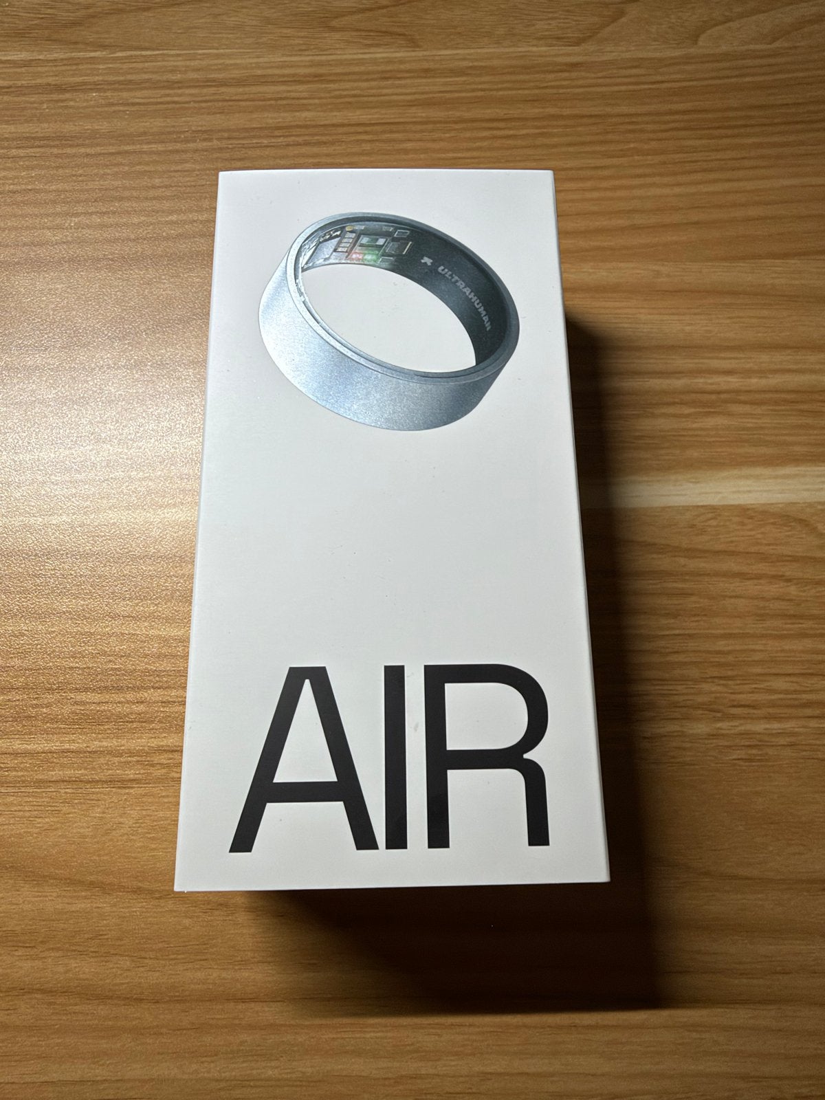 Ultrahuman Air Smart Ring - New - Raw Titanium size 10, Nieuw, Ophalen of Verzenden, Waterdicht, Android
