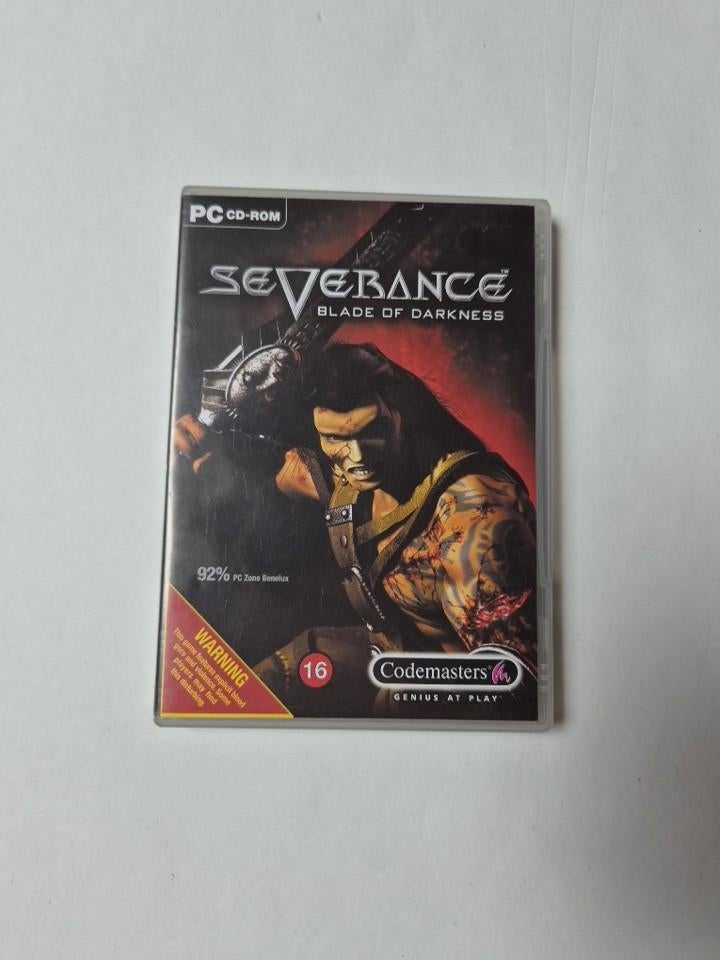 Severance: Blade of Darkness PC CD-ROM - Actie RPG, Gebruikt, 1 speler, Ophalen of Verzenden, Role Playing Game (Rpg)