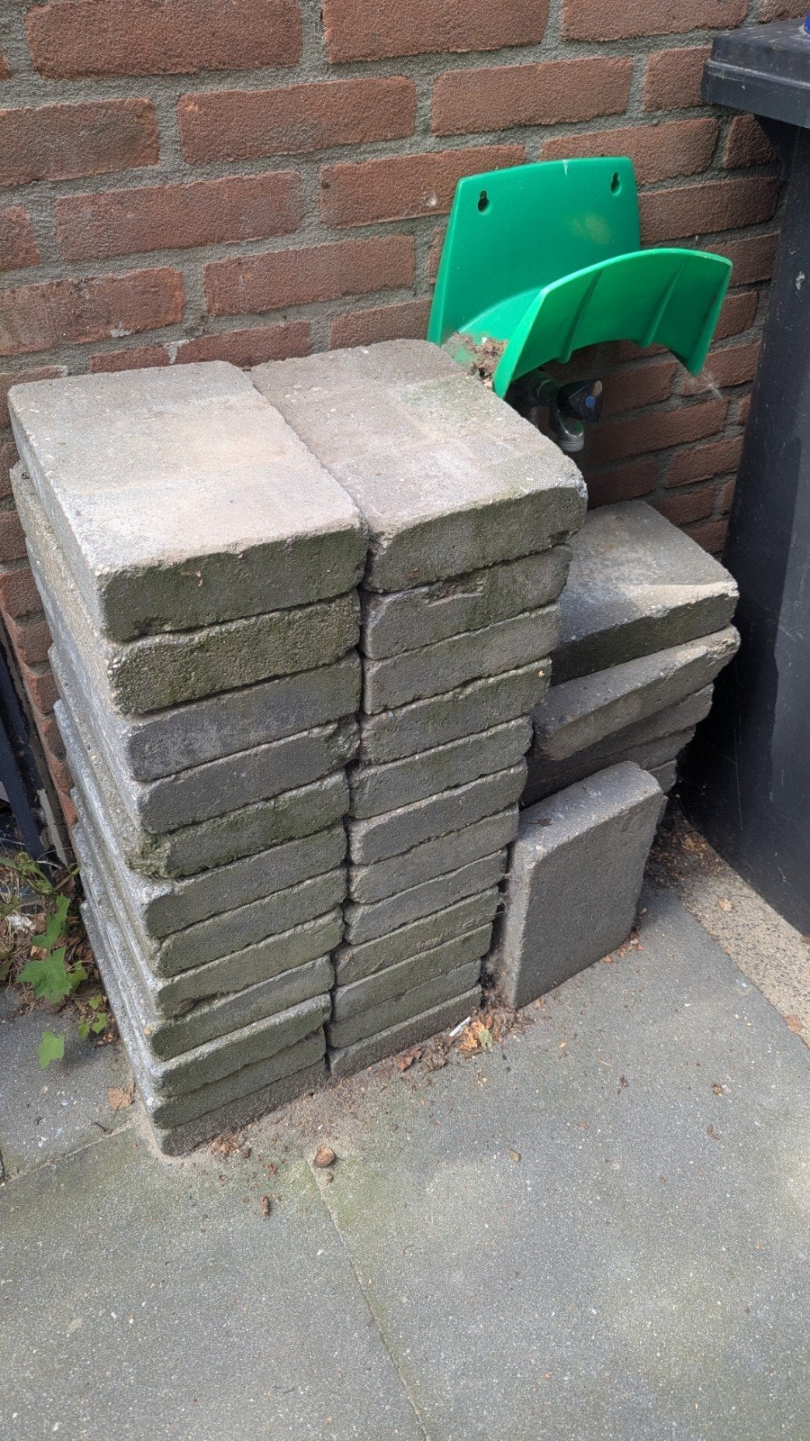 Partij tegels, klinkers en stenen, Ophalen, Gebruikt, 5 tot 10 m², Onbekend