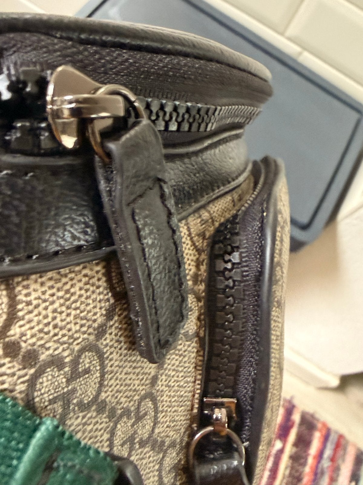 Man bag, Ophalen, Gebruikt, Bruin