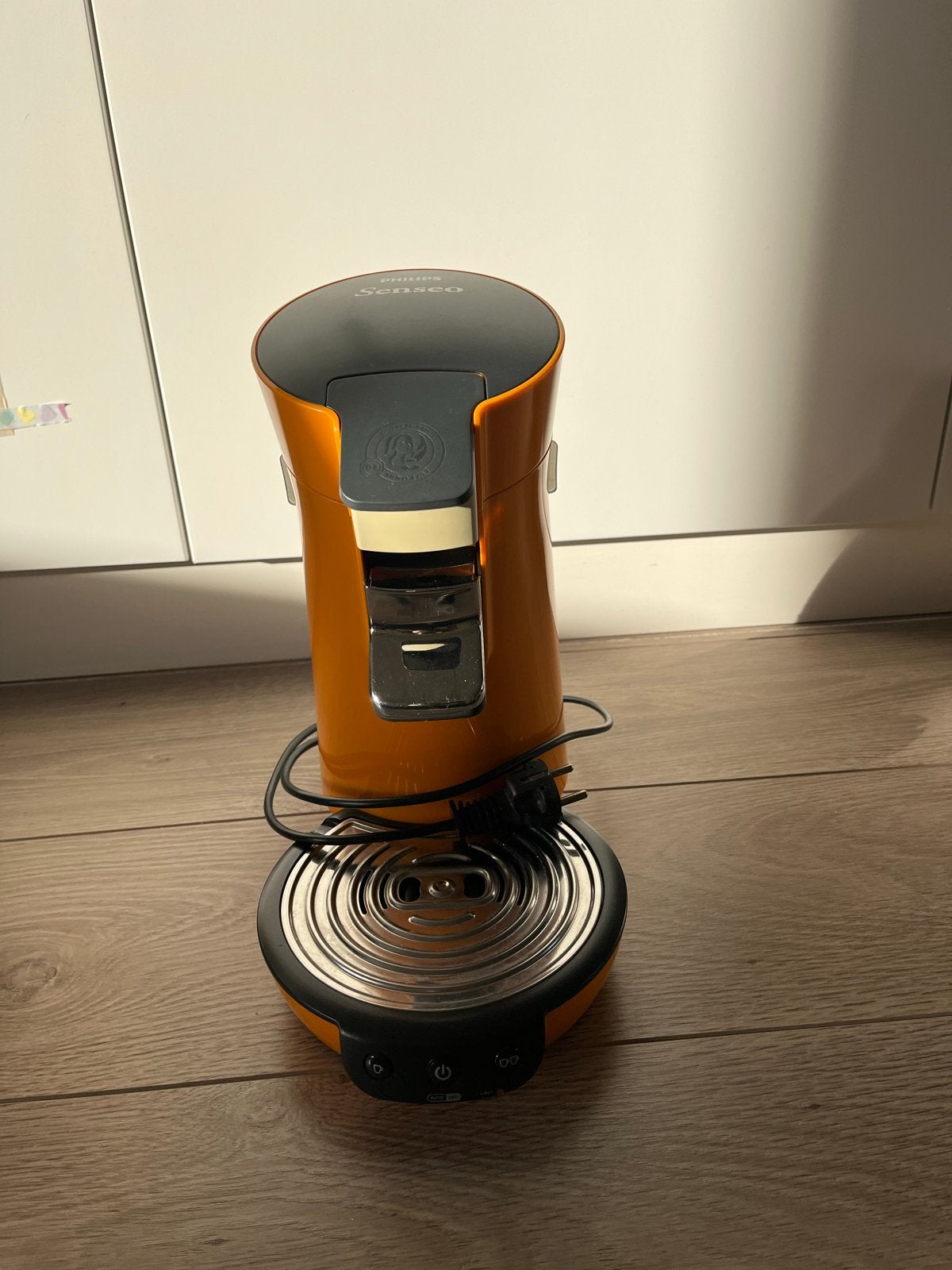 Philips Senseo HD7825 Koffiezetapparaat Oranje, Gebruikt, Koffiemachine, Ophalen of Verzenden, 2 tot 4 kopjes