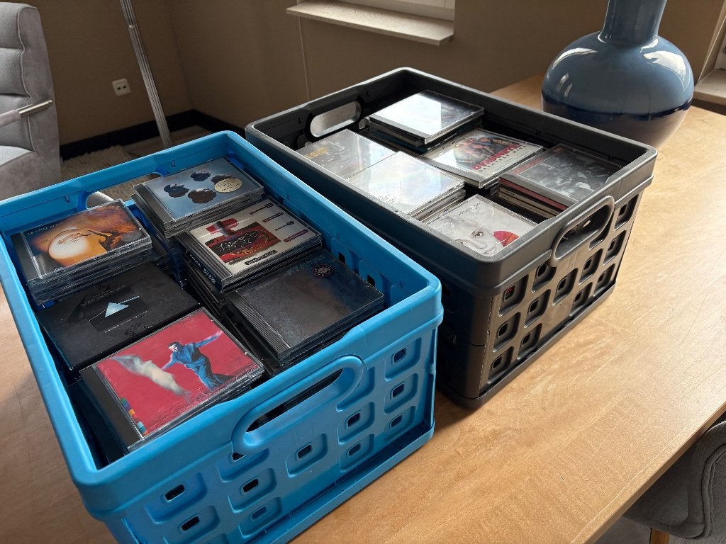 CD's - 250 stuks- jaren 60 tm 00's, Ophalen, 1980 - 1989, Zo goed als nieuw