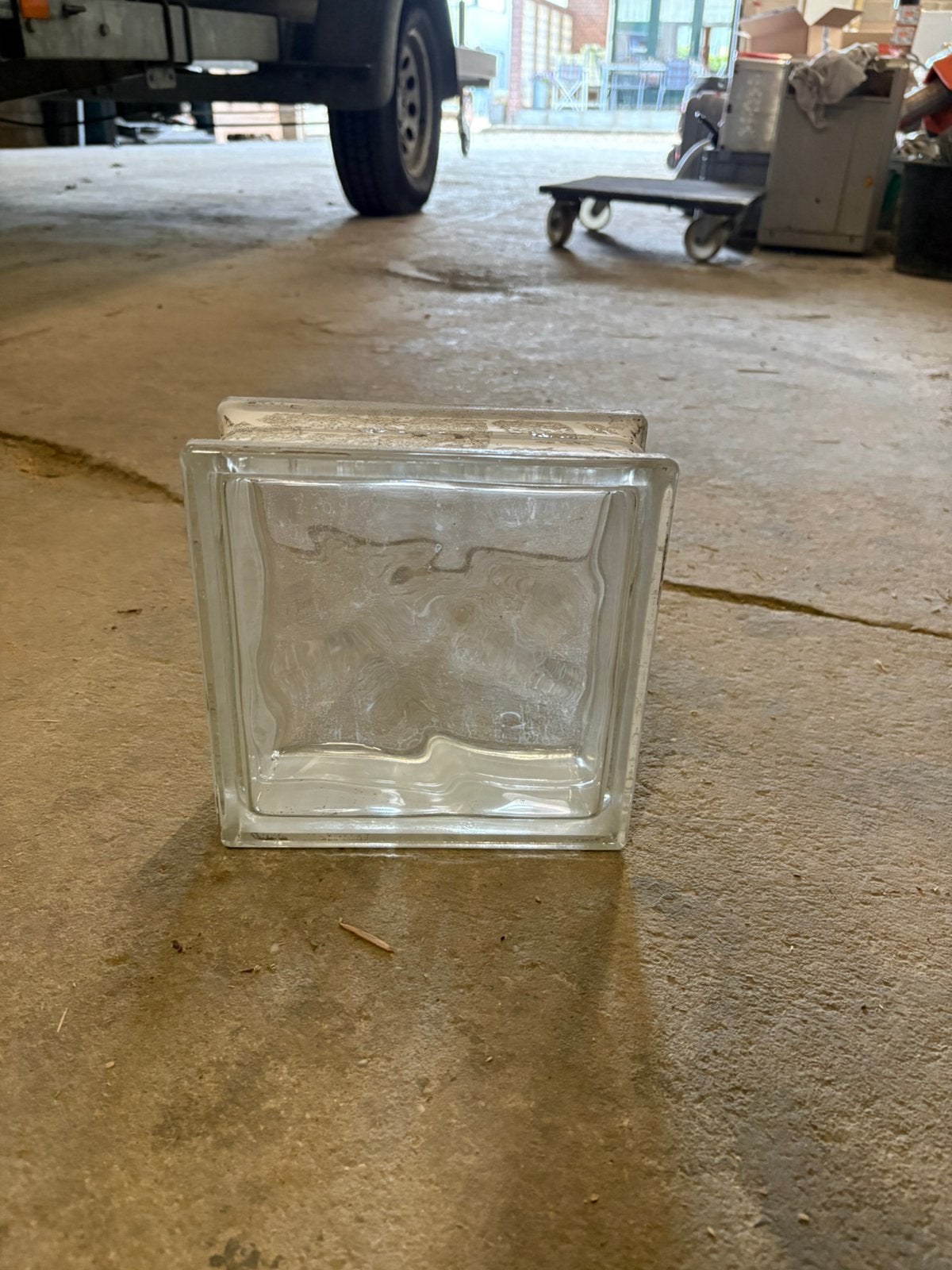 Glazen bouw steen, Ophalen, Gebruikt, Minder dan 80 cm, Minder dan 80 cm