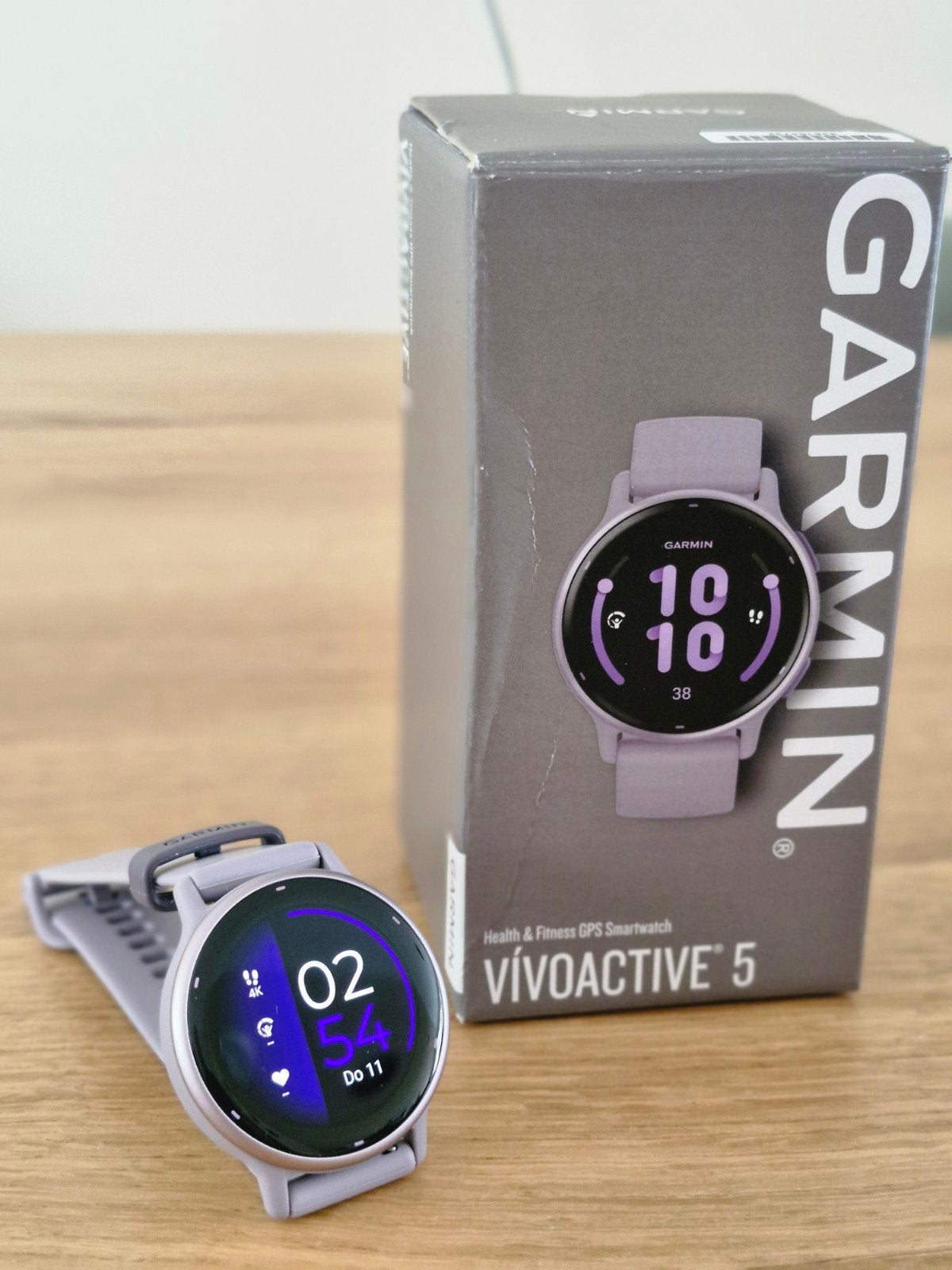 Garmin vivoactive 5 smartwatch, Sieraden, Tassen en Uiterlijk, Smartwatches, GARMIN, Conditie, Paars, Nieuw
