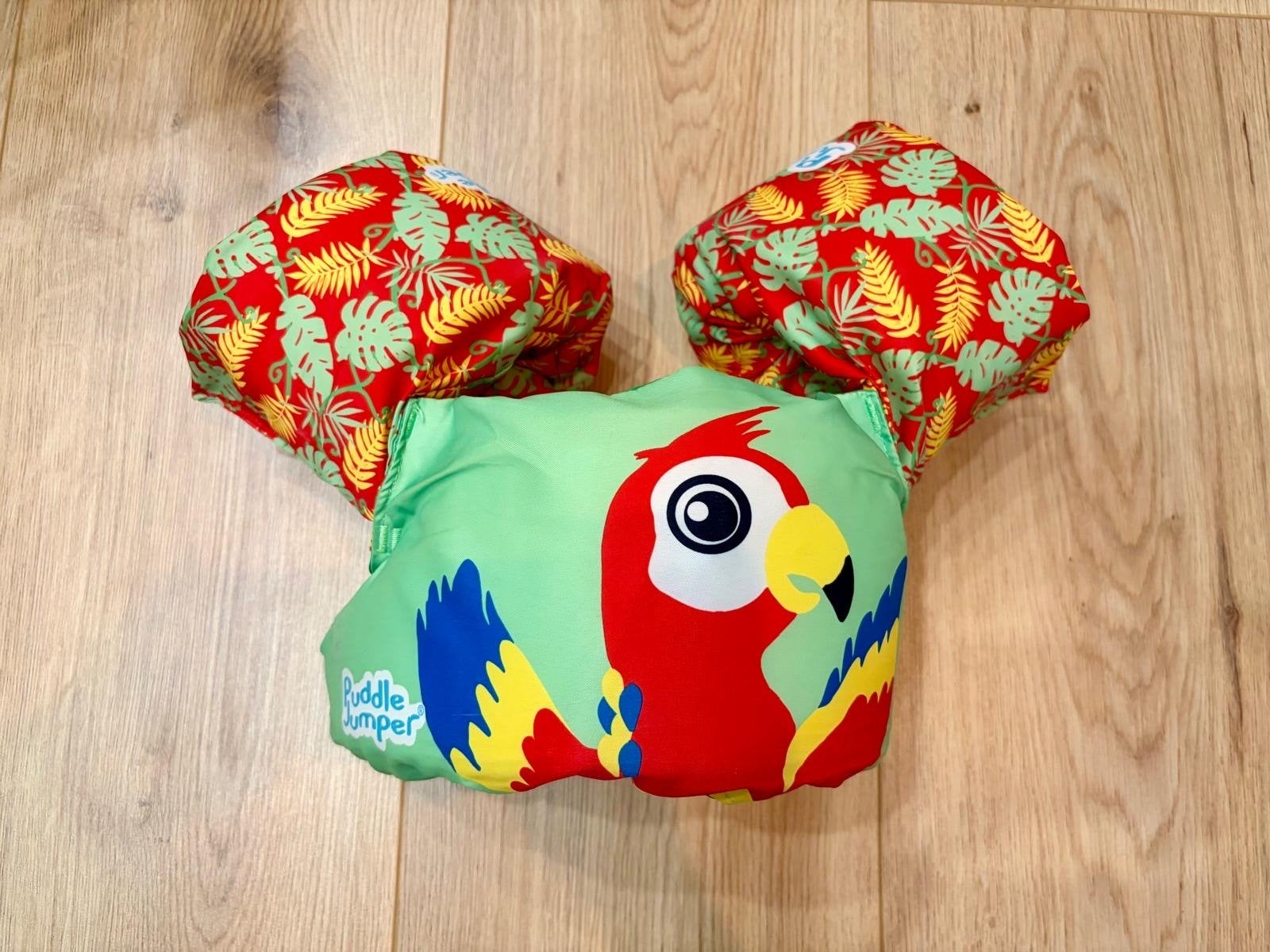 Puddle Jumper zwemvest met papegaai design, Ophalen of Verzenden, Zo goed als nieuw