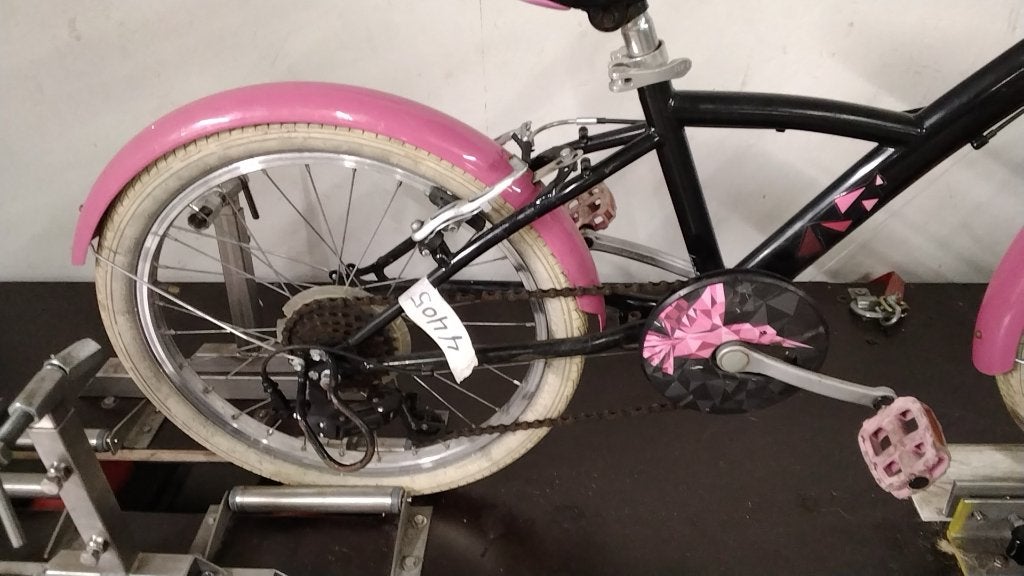 Btwin Original500 meisjesfiets, Ophalen, Gebruikt, Velgrem, Versnellingen