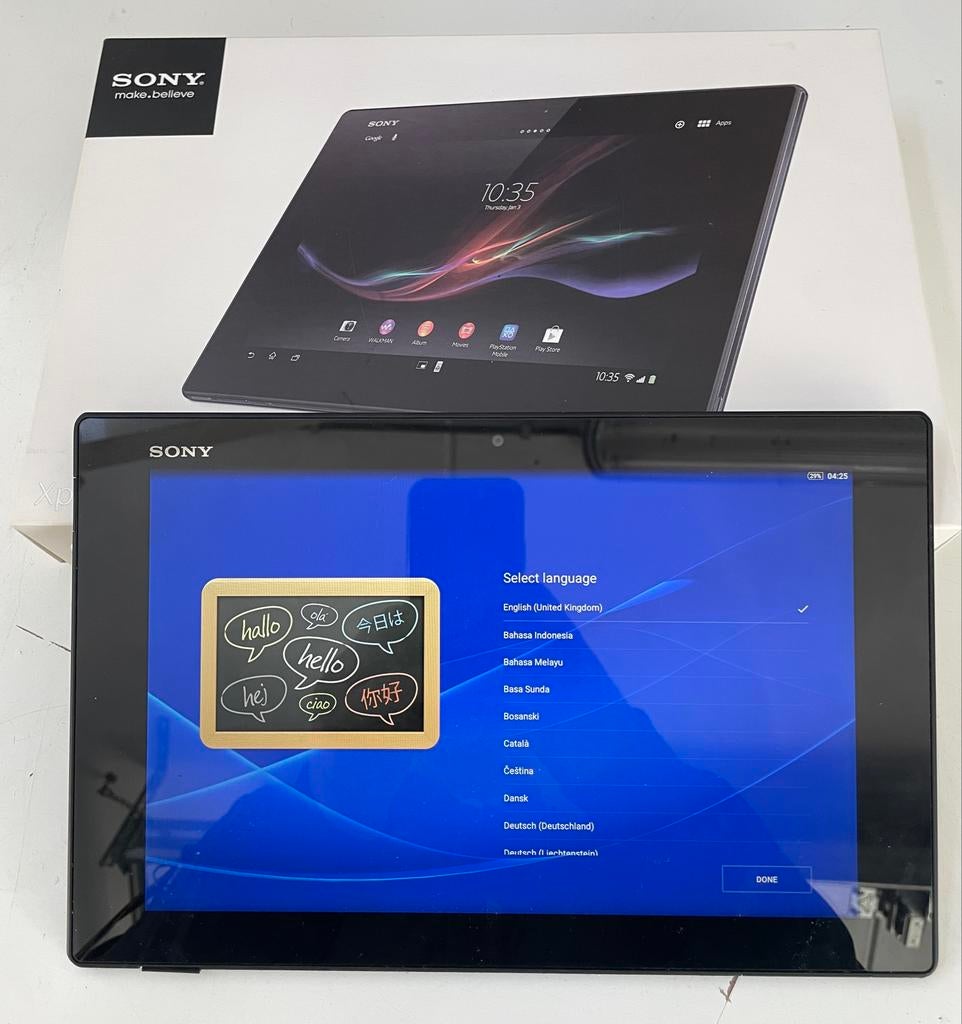 Sony Xperia Z Tablet - in zeer goede staat, Computers en Software, Android Tablets, 10 inch, 32 GB, Ophalen of Verzenden, Zo goed als nieuw