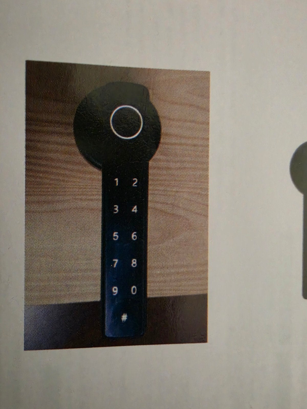 Slimme Deurklink met Code en App - Zwart, Ophalen of Verzenden
