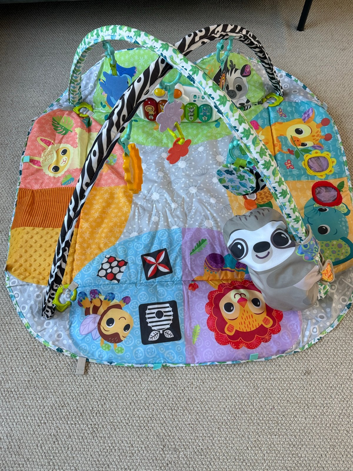 Vtech babygym dierenvriendjes met piano en ballenbak, Ophalen of Verzenden, Zo goed als nieuw, Babygym, Met licht