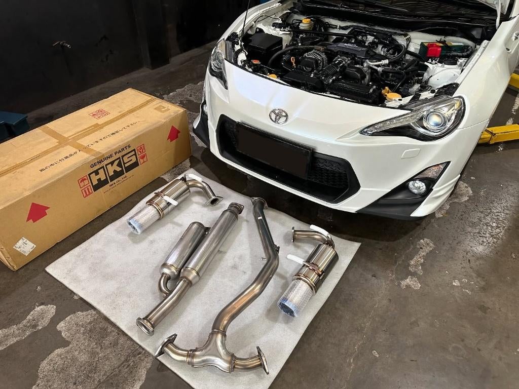 HKS Hi-Power Spec-L catback uitlaatsysteem - BRZ GT86, Ophalen of Verzenden
