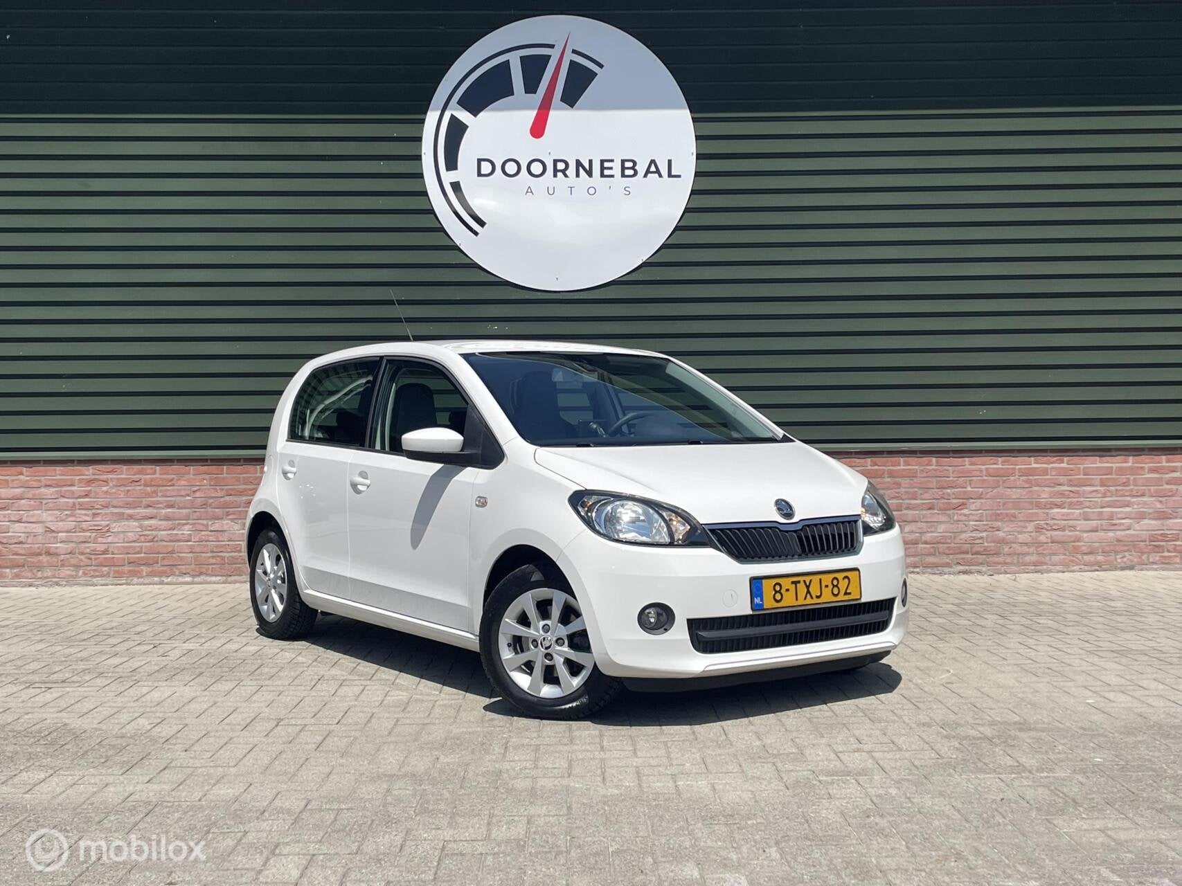 Skoda Citigo 1.0 Greentech Drive / NAVIGATIE / GOED ONDH / N, Auto's, Voorwielaandrijving, Euro 5, Stof, Gebruikt