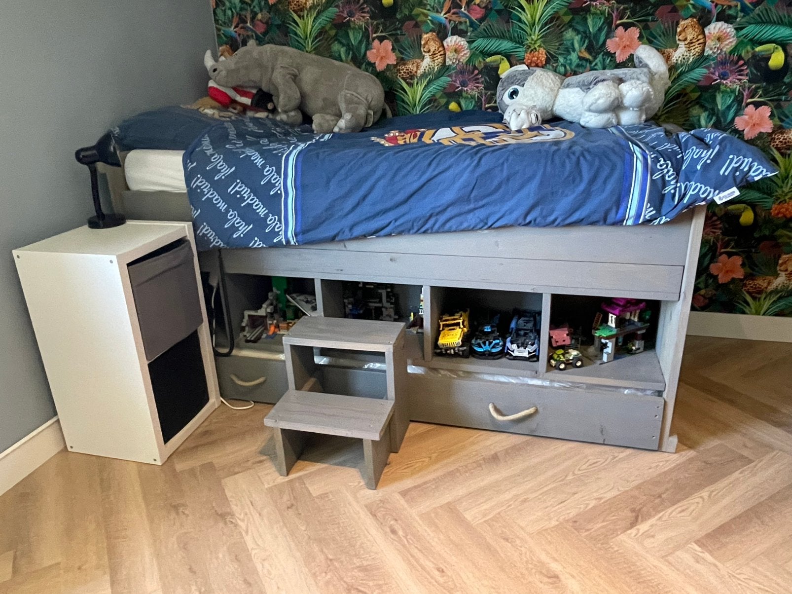Hoogslaper, Kinderen en Baby's, Kinderkamer | Stapelbedden en Hoogslapers, Ophalen, Zo goed als nieuw, Hoogslaper