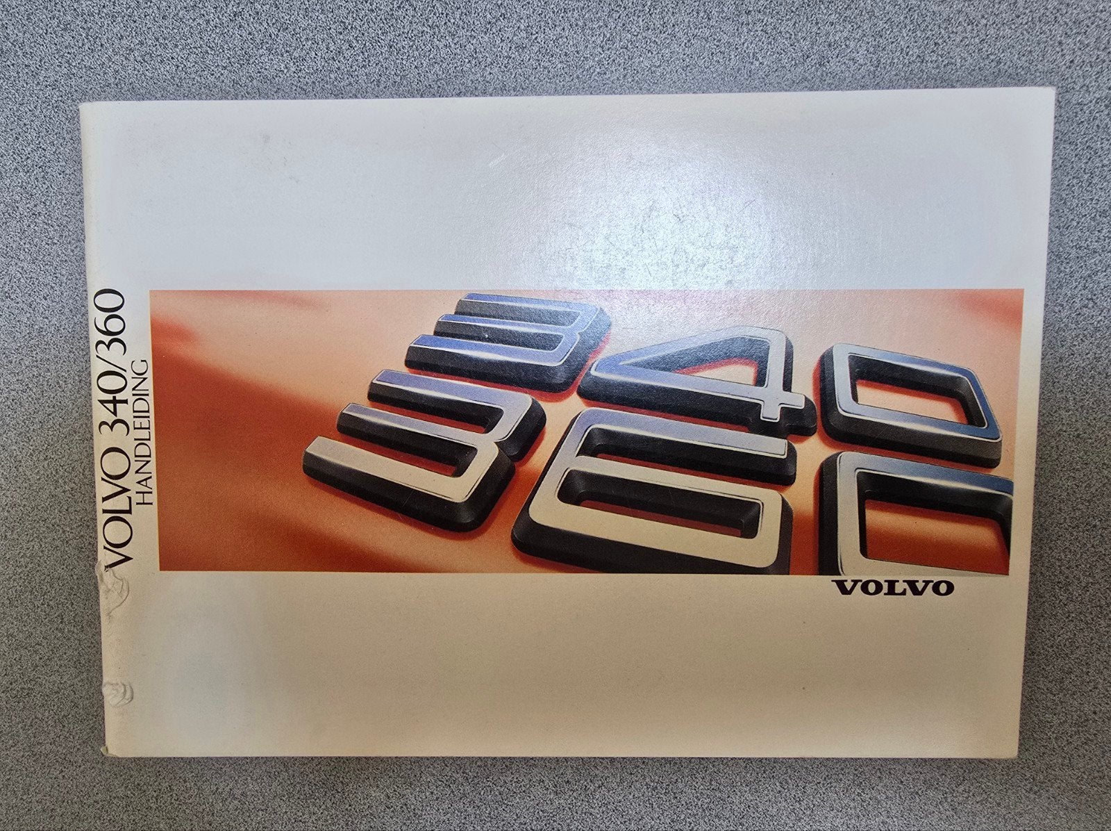 Volvo 340/360 Handleiding 1988, Auto diversen, Ophalen of Verzenden
