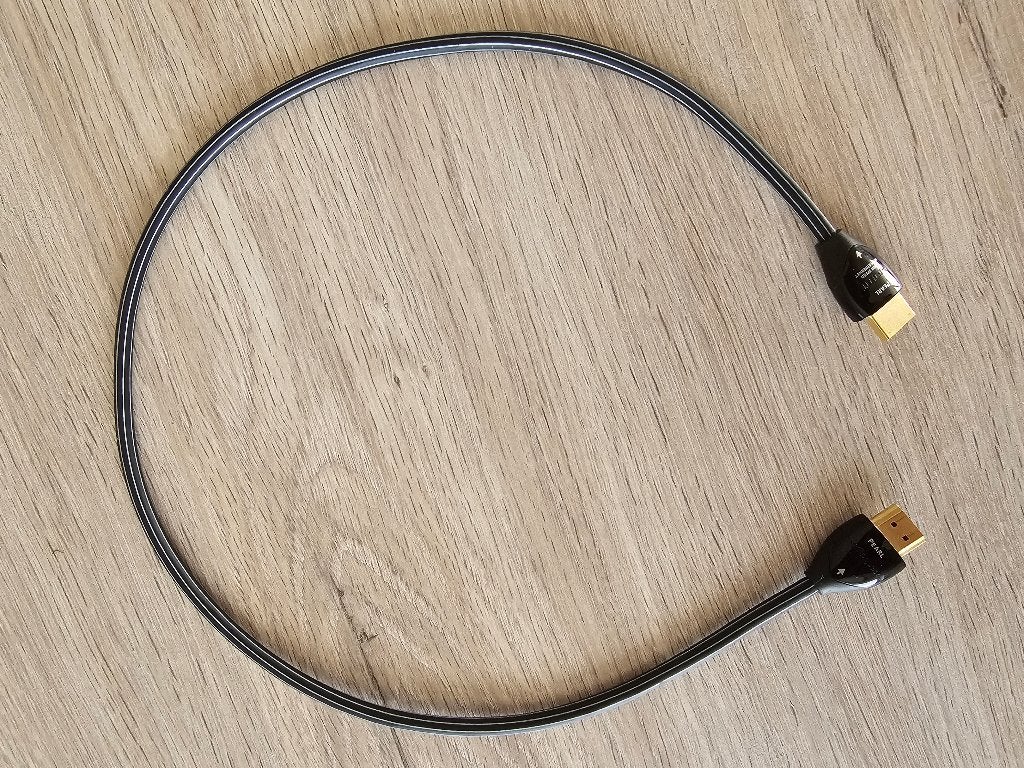 AudioQuest pearl HDMI (I2S), Ophalen of Verzenden, Zo goed als nieuw, Minder dan 2 meter, HDMI-kabel