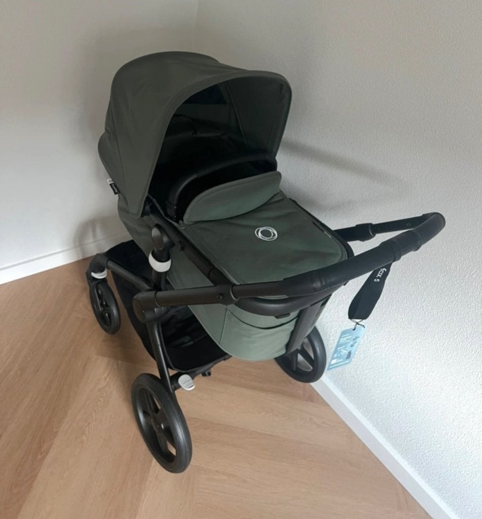 Bugaboo Fox 5 + Maxi Cosi Pebble 360 + adapters, Ophalen of Verzenden, Gebruikt, Overige merken, Verstelbare rugleuning