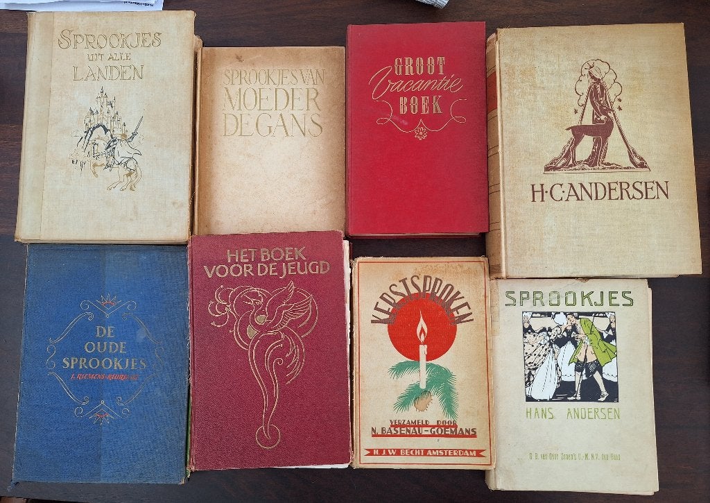 Antieke sprookjes- en verhalenboeken, Ophalen of Verzenden, Gelezen