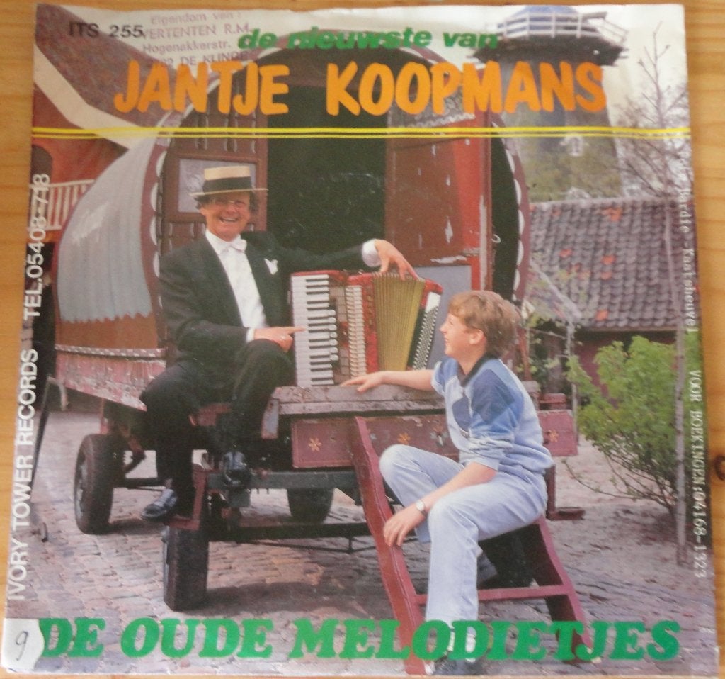 Jantje Koopman > De oude melodietjes, Ophalen of Verzenden, Gebruikt, 7 inch, Nederlandstalig