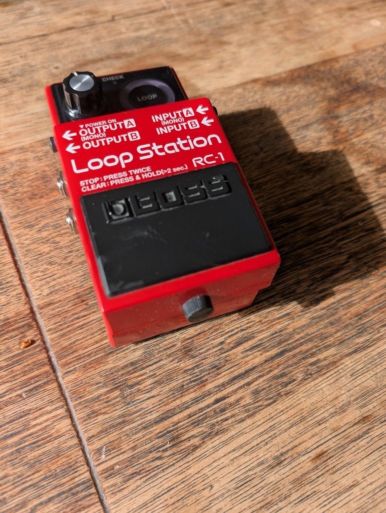 Boss RC-1 Loop Station looper pedaal, Ophalen of Verzenden, Zo goed als nieuw