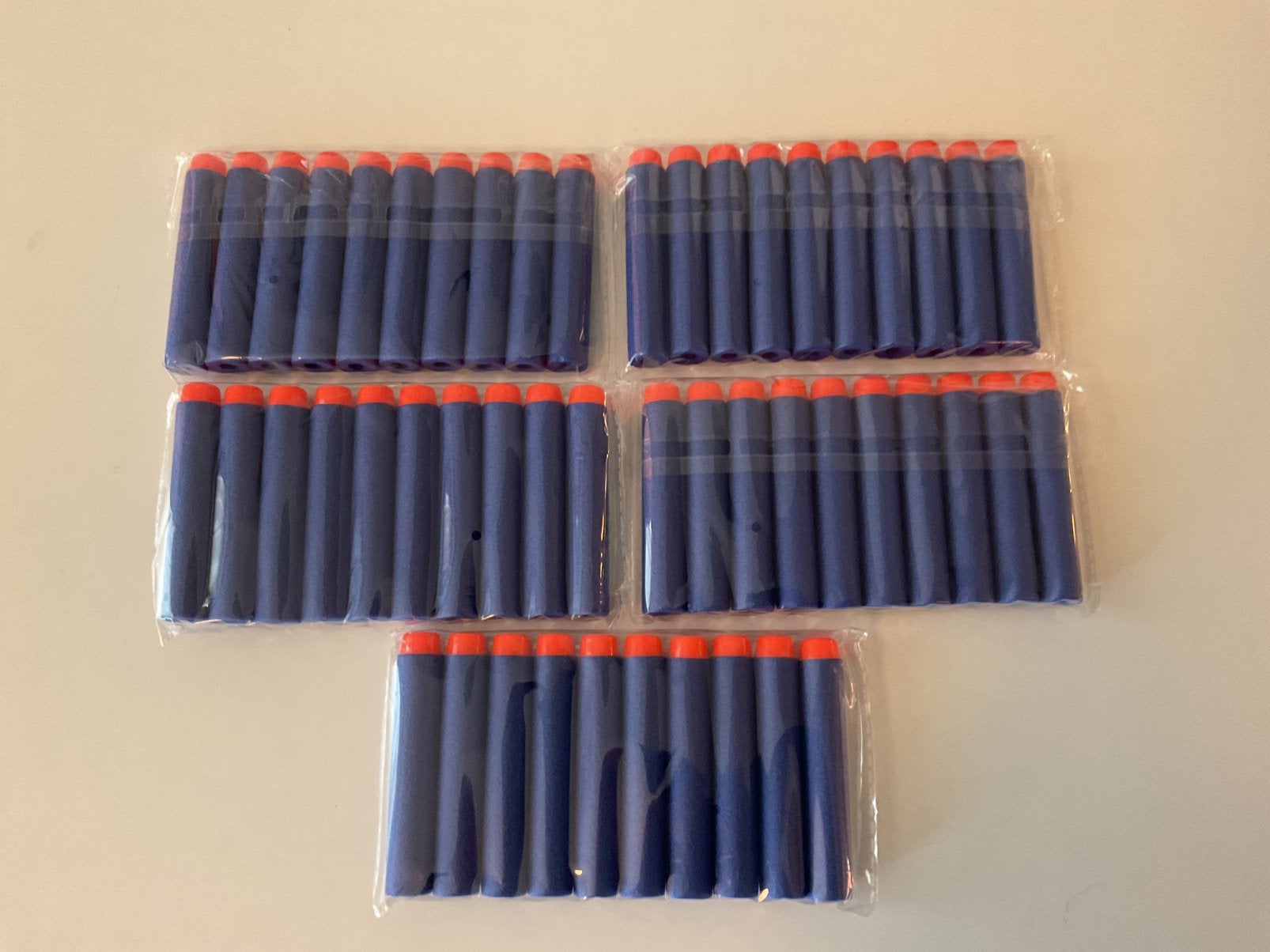 50 nerf pijltjes hard, Ophalen of Verzenden, Nieuw