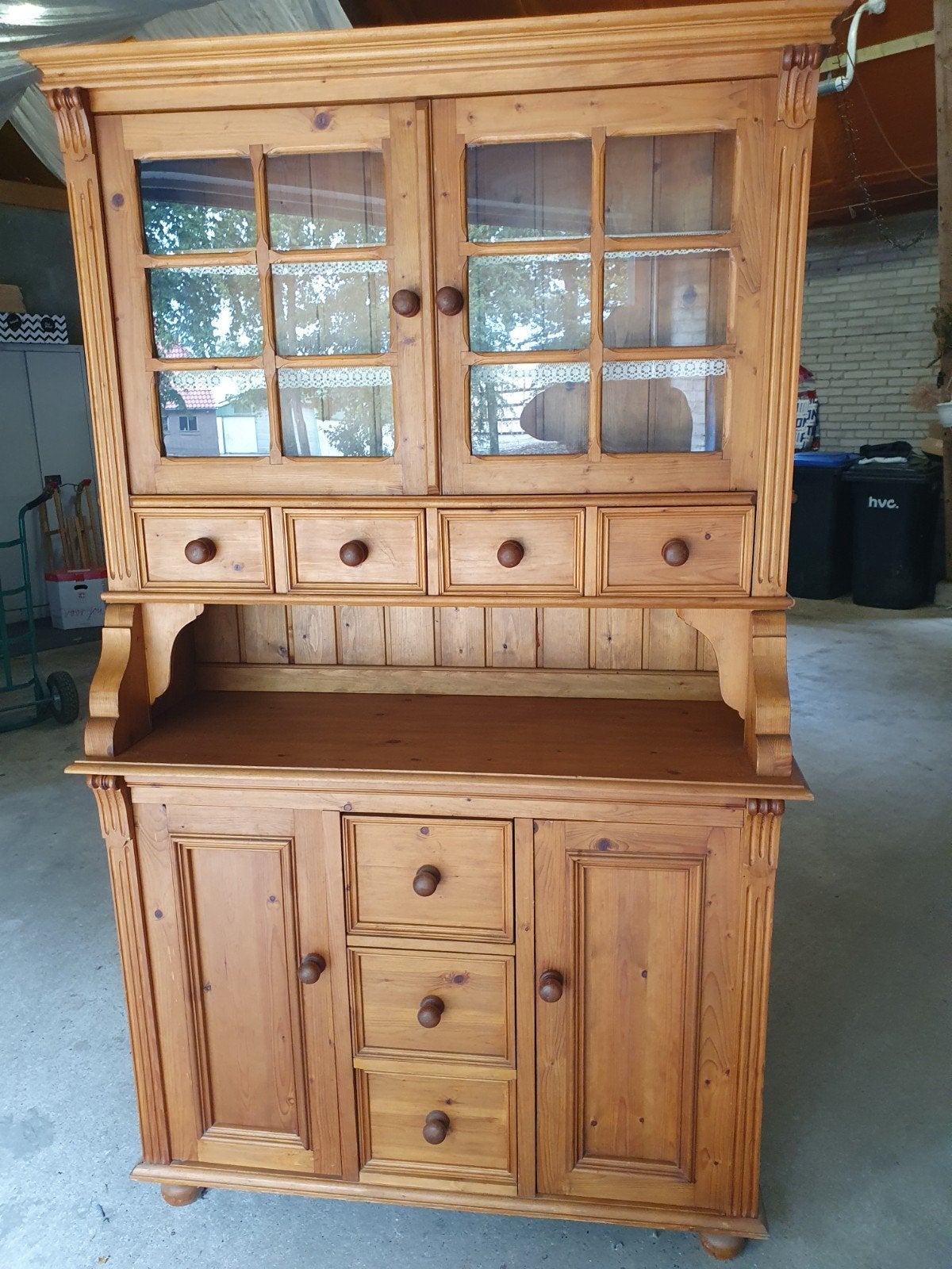 Maatwerk Grenen Buffetkast / Dressoir, Huis en Inrichting, Ophalen, Gebruikt, 100 tot 150 cm, Met lade(s)