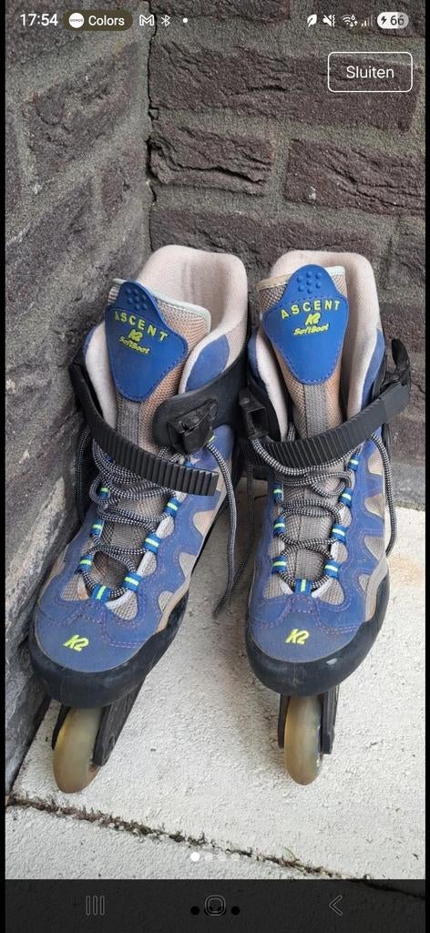 K2 skates - Maat 41 - Gebruikt in goede staat, Ophalen of Verzenden, Gebruikt, IJshockeyschaatsen, Overige merken