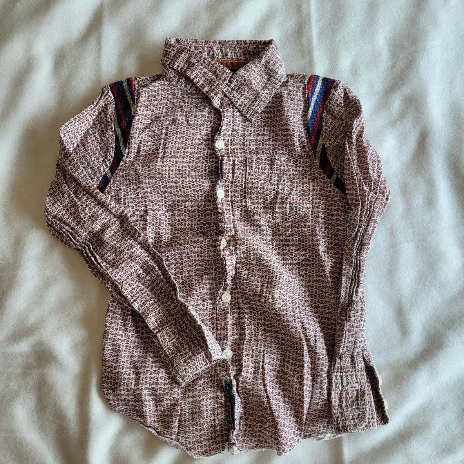 Bor*z overhemd maat 110/116, Bor*z, Gebruikt, Overhemd of Blouse, Ophalen of Verzenden