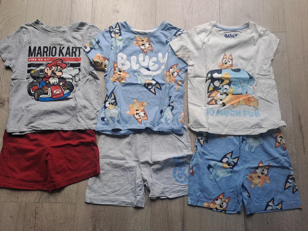 3 x pyjama jongen maat 116, Kinderen en Baby's, Kinderkleding | Maat 116, Ophalen of Verzenden, Gebruikt, Jongen, Nacht- of Onderkleding