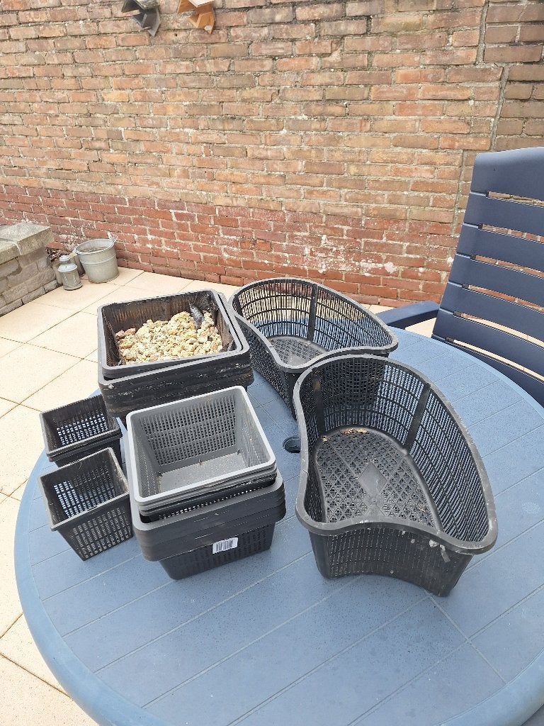 Diverse vijvermanden en plantenbakken, Tuin en Terras, Ophalen, Gebruikt, Overige typen