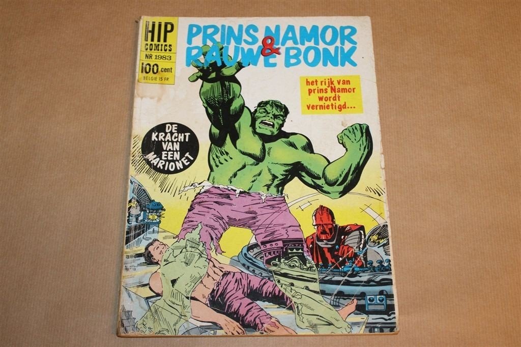 Prins Namor & Rauwe Bonk — HIP Comics Nr 1983 1969, Boeken, Eén comic, Ophalen of Verzenden, Gelezen, Amerika