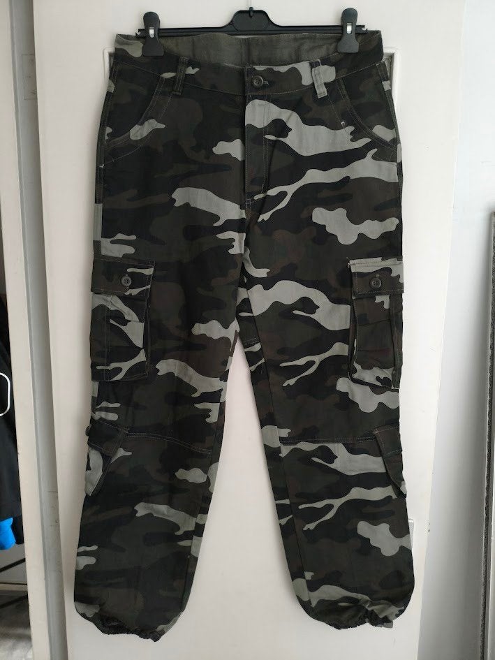 Shein heren cargo jeans ( camouflage ), Kleding | Heren, Overige kleuren, Ophalen of Verzenden, Zo goed als nieuw, Shein