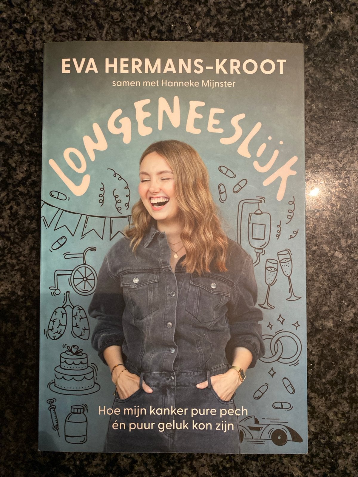 Eva Hermans-Kroot - Longeneeslijk, Boeken, Biografieën, Ophalen of Verzenden, Zo goed als nieuw, Eva Hermans-Kroot; Hanneke Mijnster