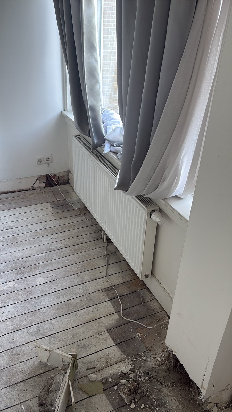 Witte Paneelradiator - 7 stuks Merk Brugman, Doe-het-zelf en Verbouw, Verwarming en Radiatoren, Ophalen, 30 tot 80 cm, Radiator