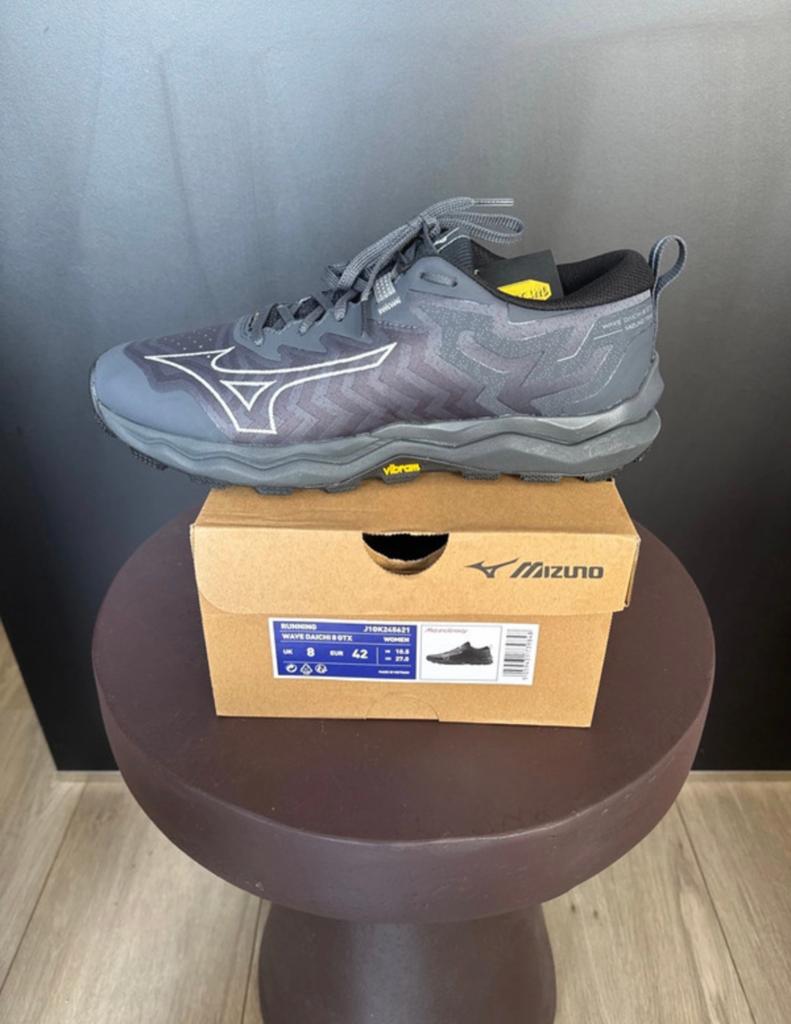 Mizuno wave daichi 8 gtx, dames 42, Nieuw, Ophalen of Verzenden, Sportschoenen, Zwart