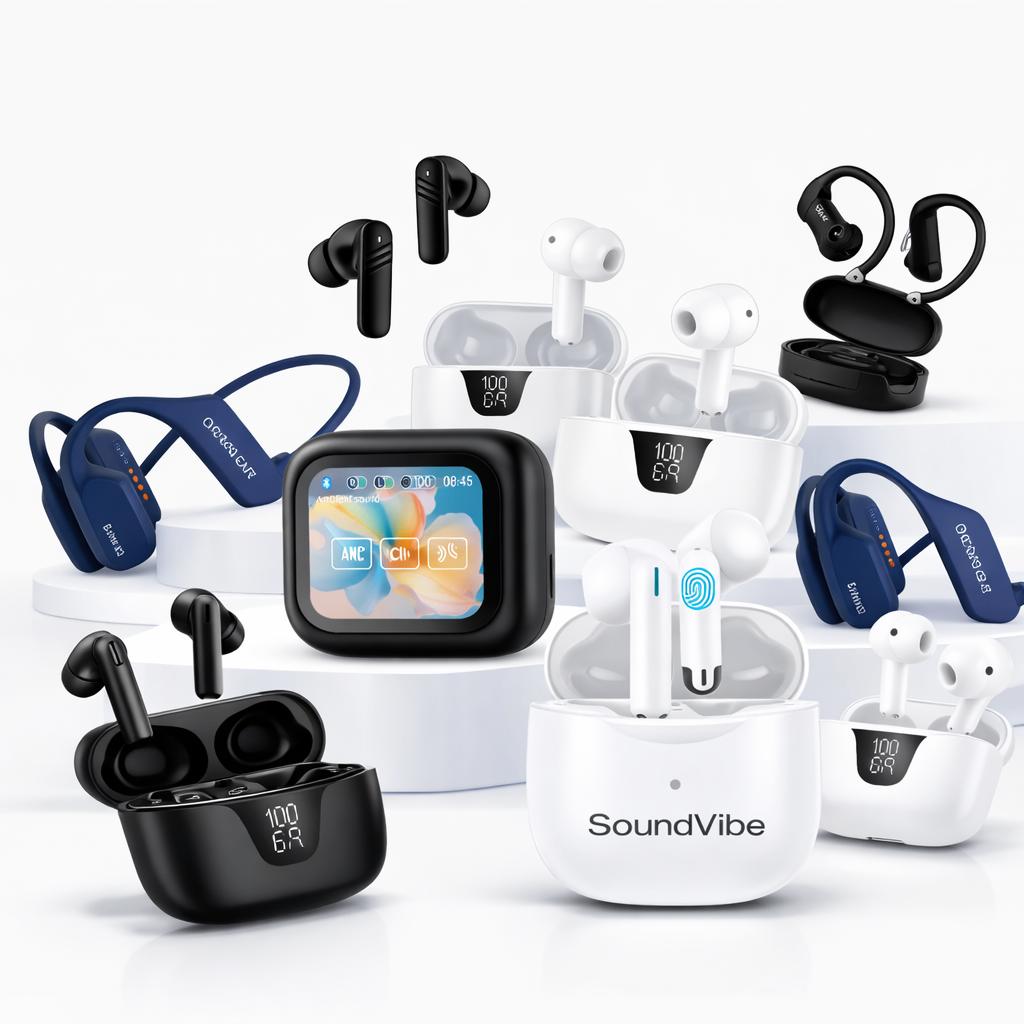 Partij Soundvibe Draadloze Oordopjes 7x soorten - Nieuw, Ophalen of Verzenden, Huis en Inrichting
