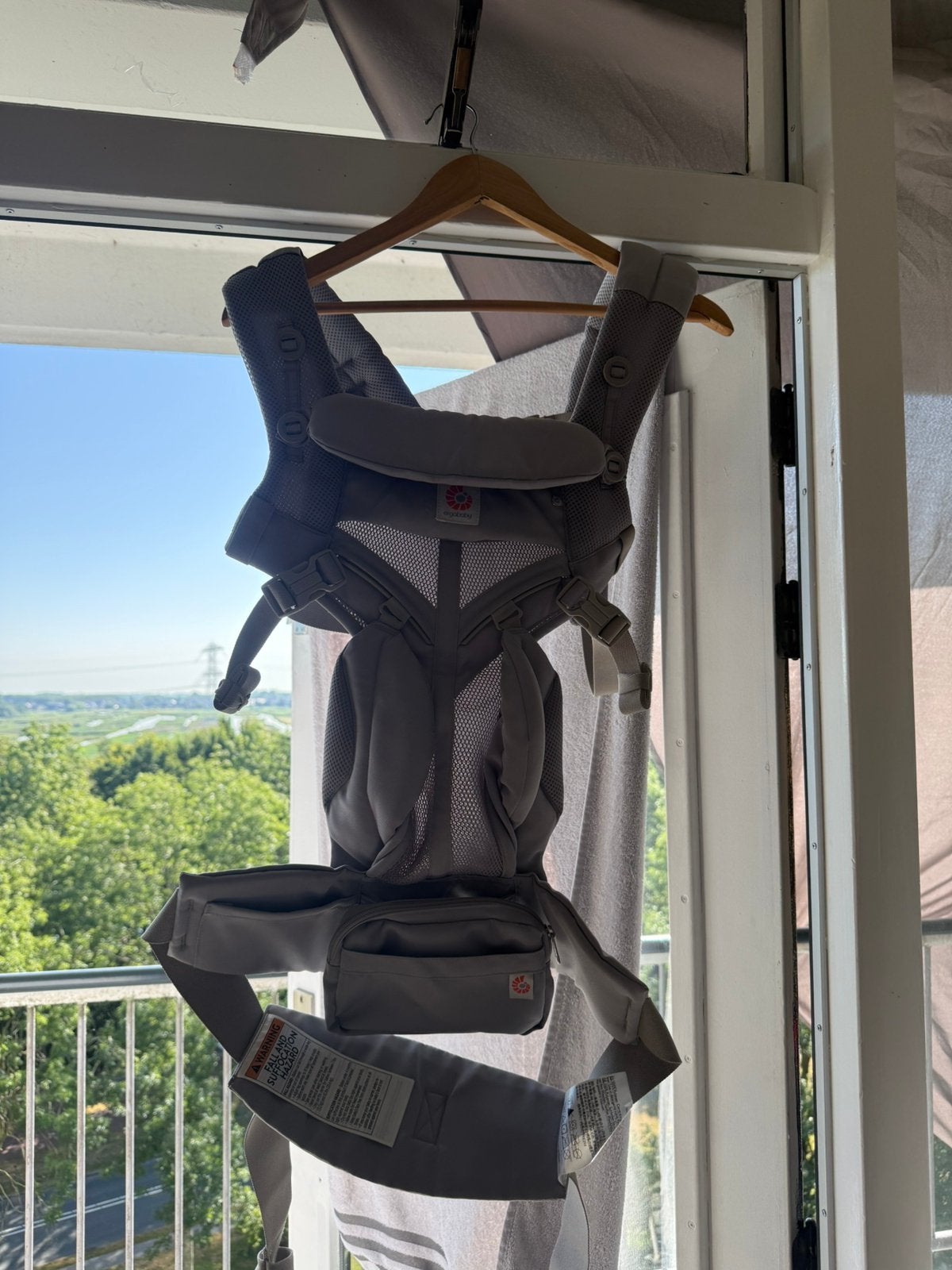 Ergo baby draagzak omni classic grey, Kinderen en Baby's, Babydragers en Draagdoeken, Overige merken, Buik of Rug, Nieuw, Ophalen of Verzenden