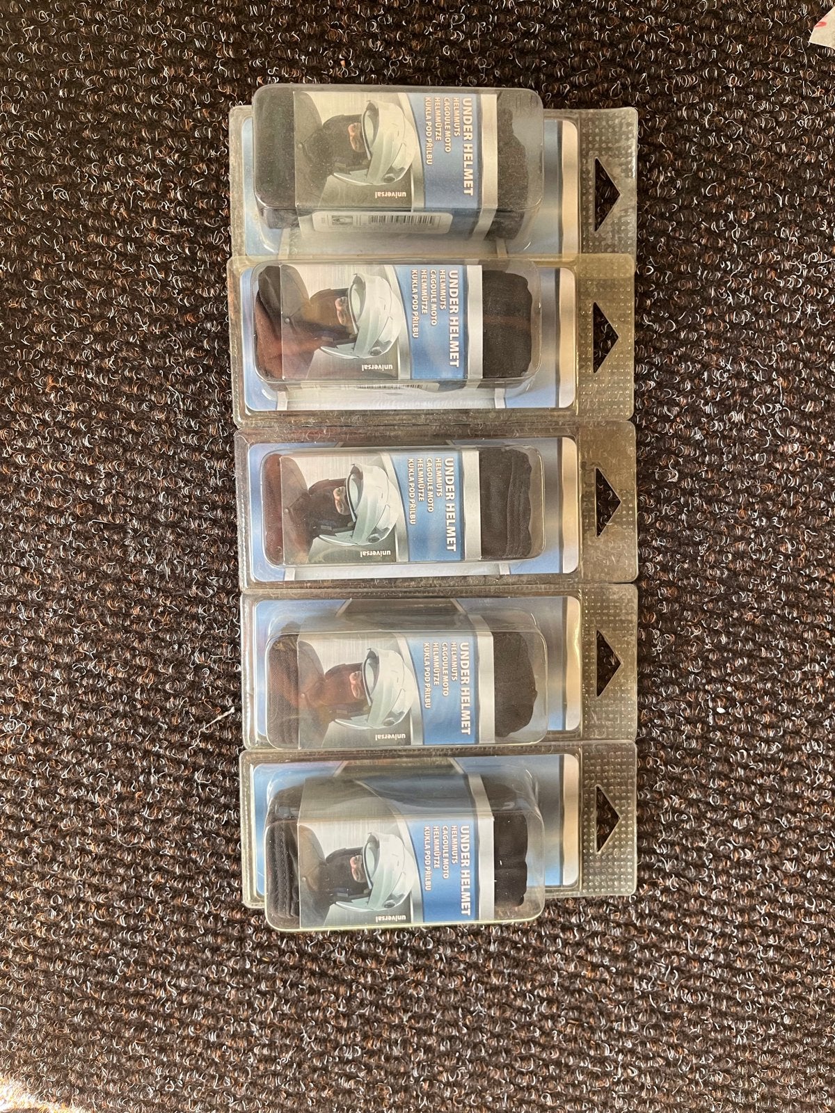 Nieuwe universele helmmuts (5 stuks), één maat, past altijd!, Dames, Integraalhelm, Ophalen, Nieuw met kaartje