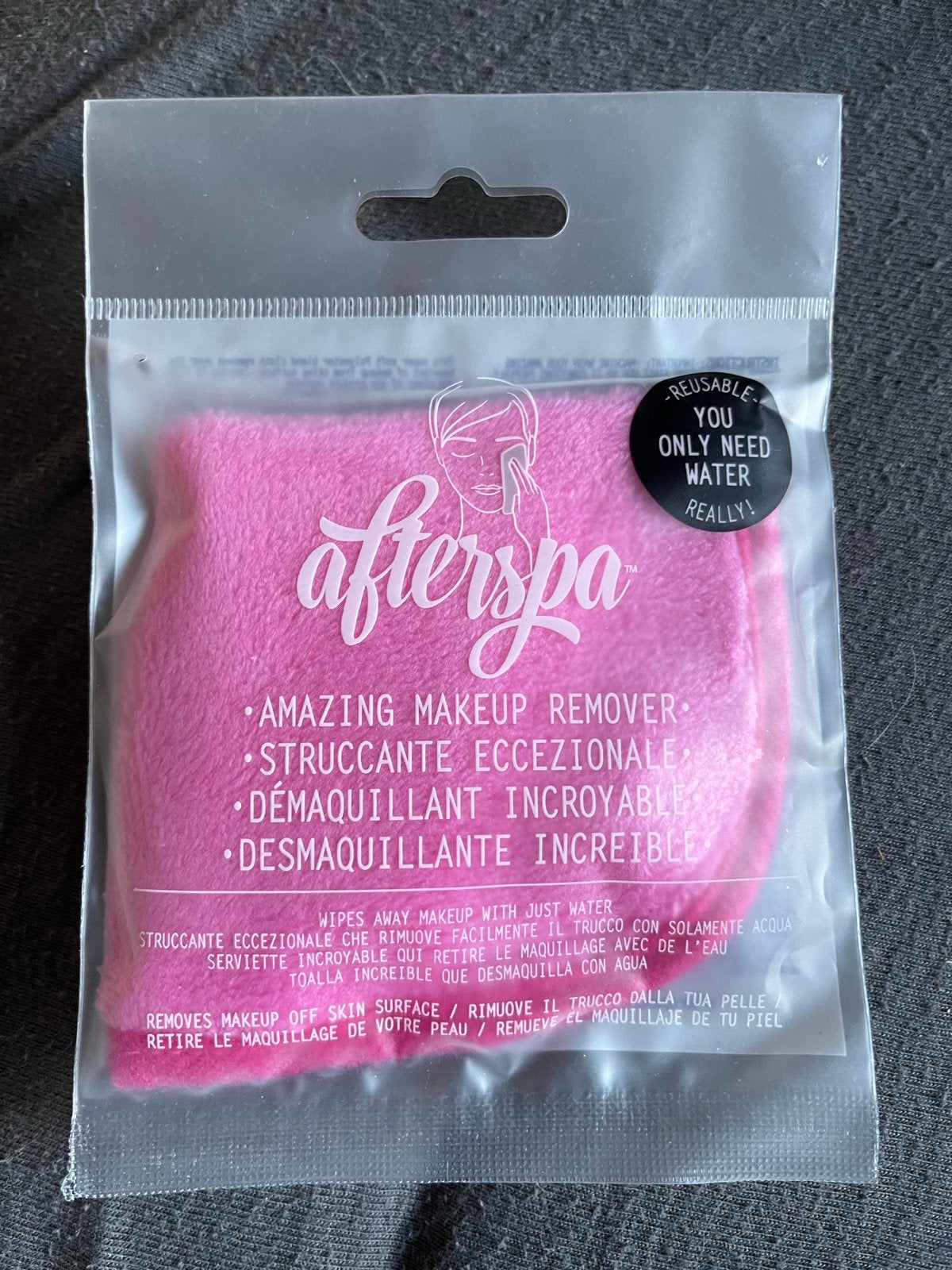 Afterspa make-up remover doekje - Nieuw, Gehele gezicht, Nieuw, Ophalen of Verzenden, Roze