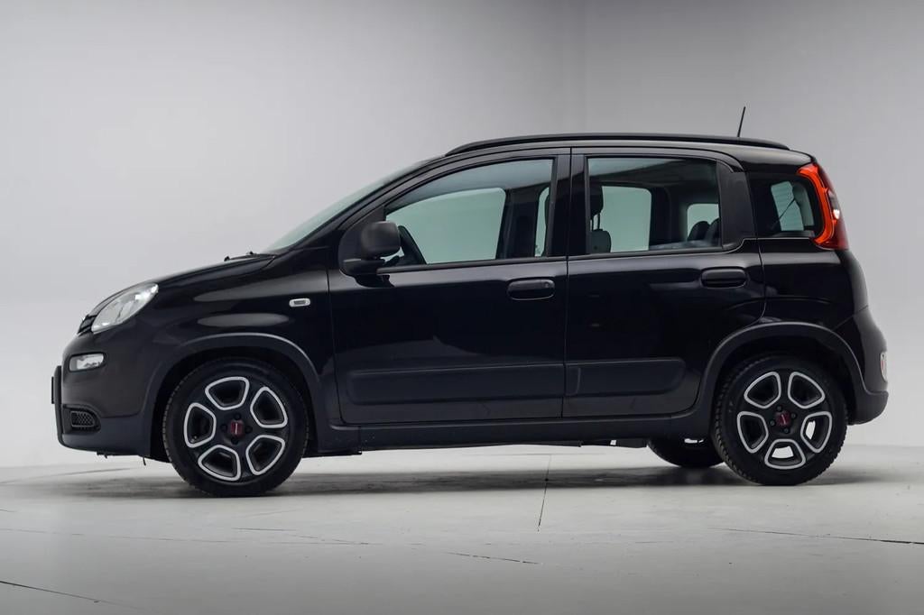 Fiat Panda 1.0 Hybride .City Life [ Navi PDC Apple /Android, Auto's, Fiat, Panda, Zwart, Origineel Nederlands, Bedrijf