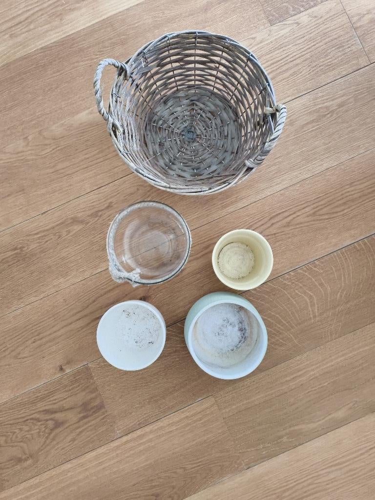 plantenpotten, Tuin en Terras, Bloempotten, Ophalen, Overige materialen, Gebruikt, Rond